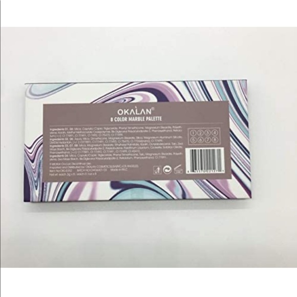 Okalan face makeup palette 8-Color - Picture 3 of 3